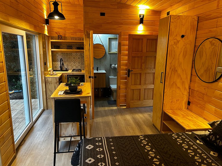 Container con opción de tina temperada