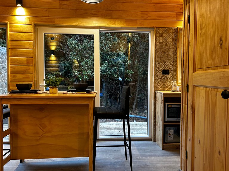 Container con opción de tina temperada