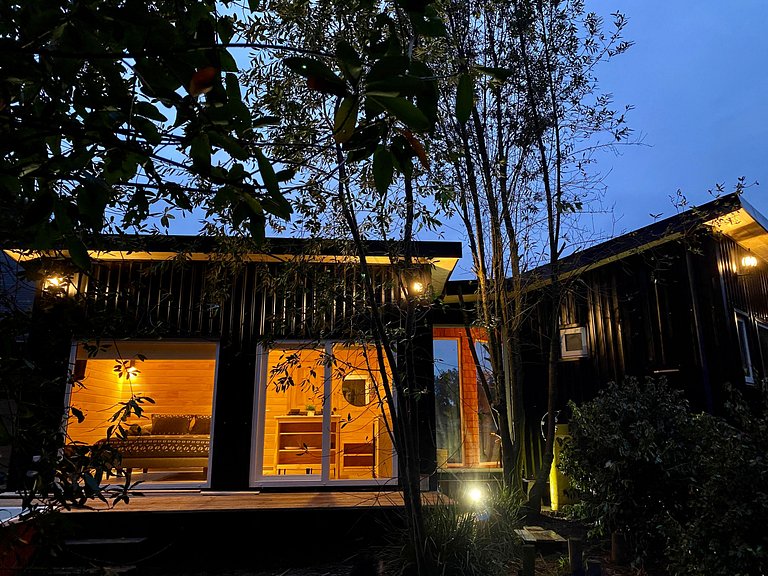 Container con tina temperada