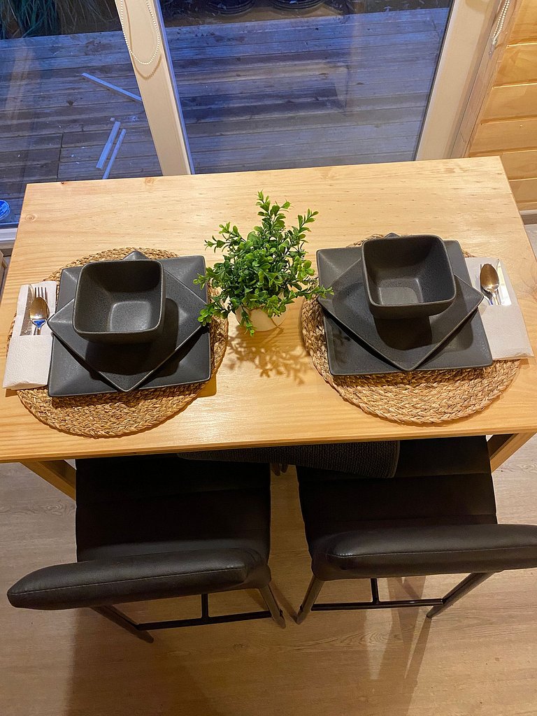 Container con tina temperada