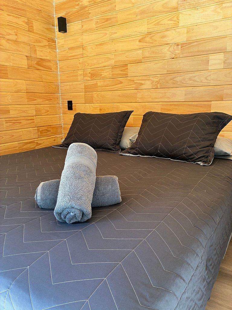 Container con tina temperada