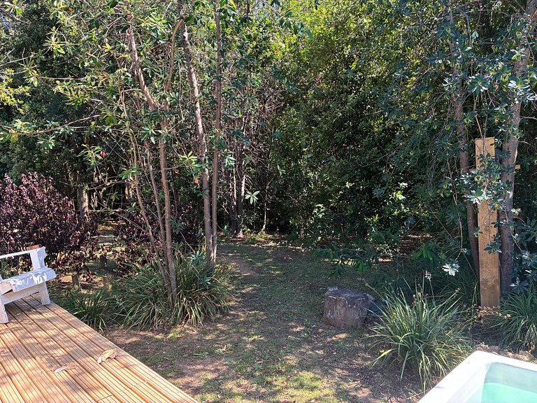 Container con tina temperada