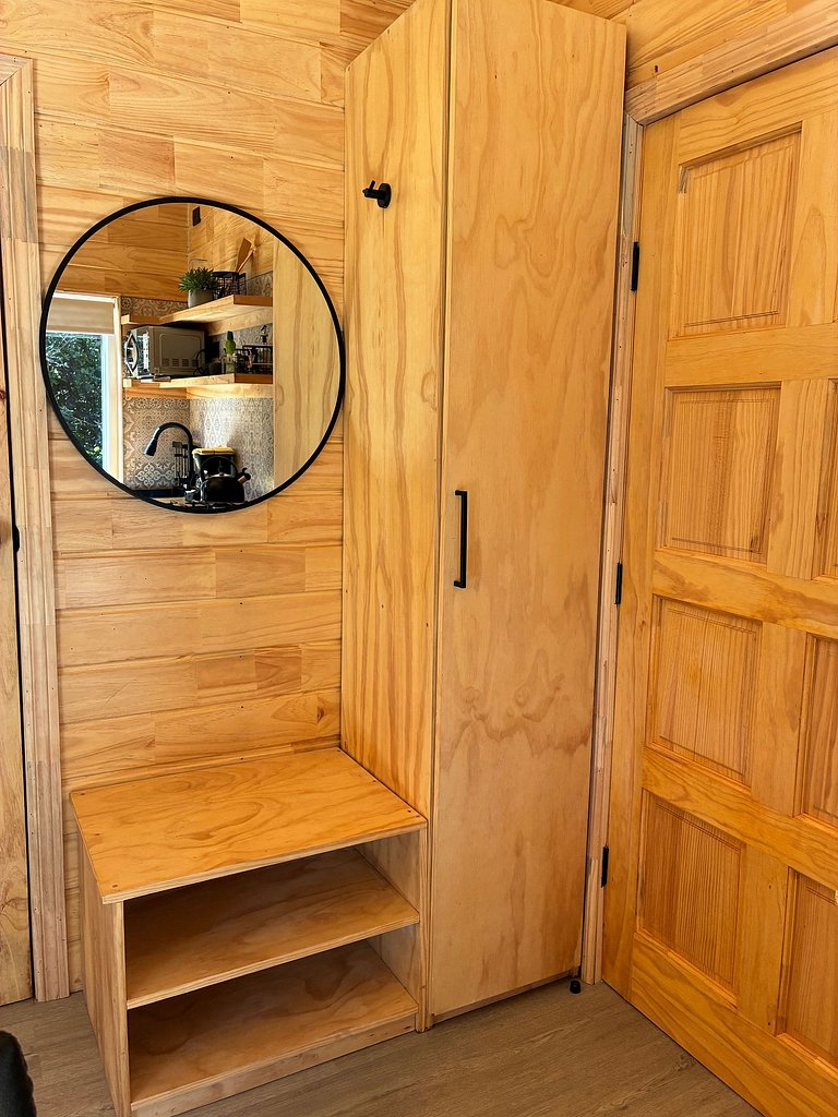 Container con tina temperada