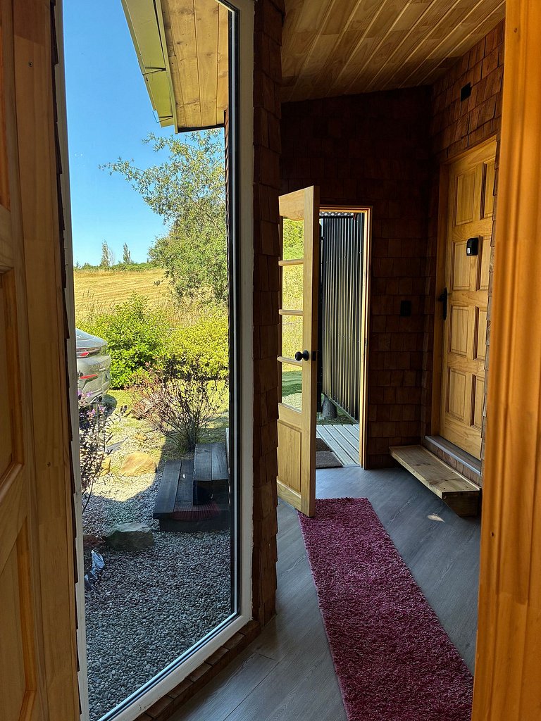 Container con tina temperada