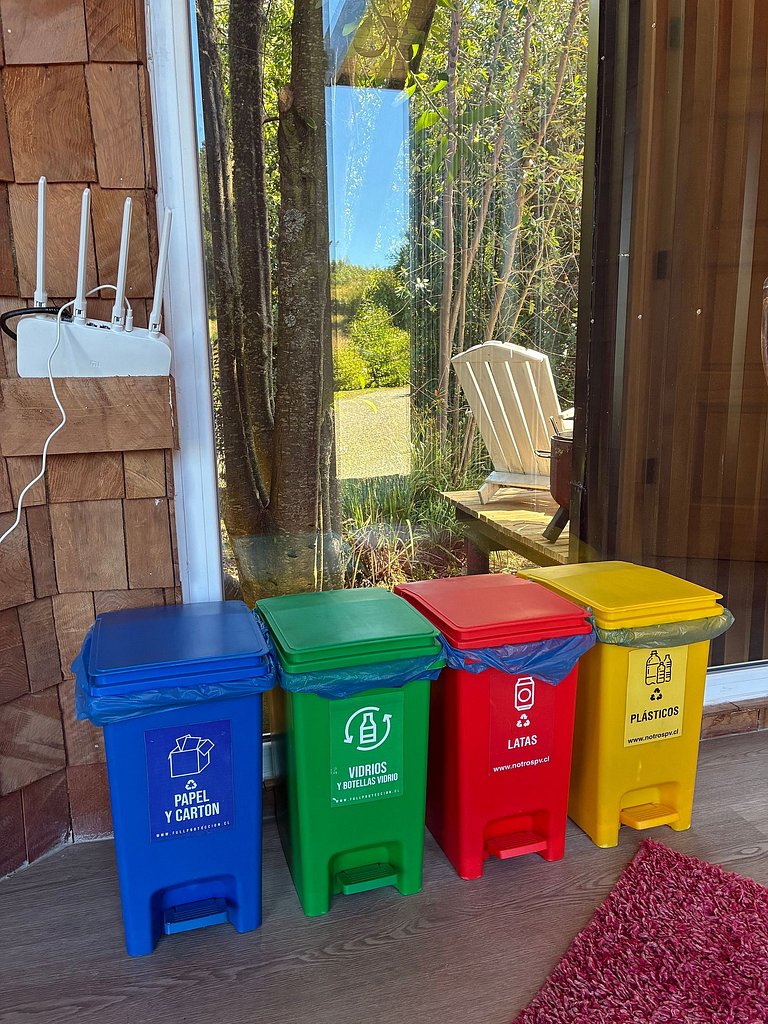 Container con tina temperada