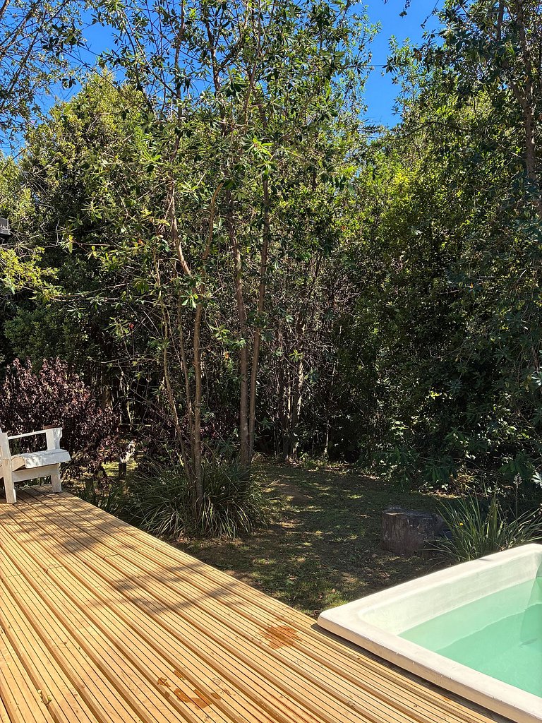 Container con tina temperada